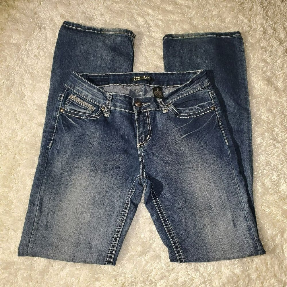 ZCO Jeans bootcut sz 9 - Picture 1 of 10